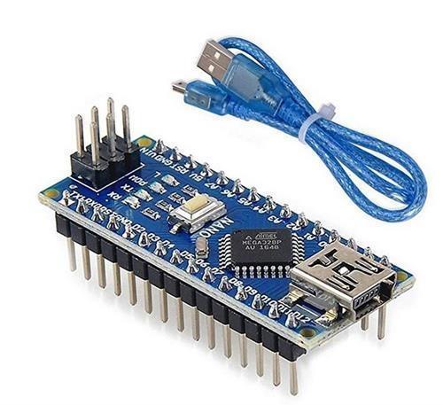 Arduino Nano V3.0 Geliştirilmiş CH340 Chip + USB Kablo
