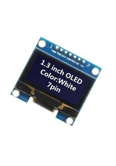1.3’’ SPI OLED LCD Modülü + 7 Pin Header