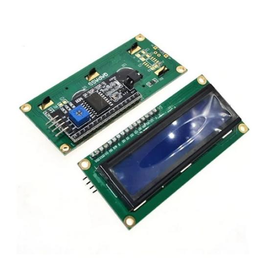 LCD1602 (IIC/I2C Haberleşmeli ve Mavi Arka Işıklı)
