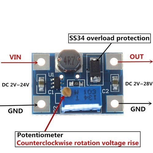 SX1308%20Ayarlanabilir%2028V%202A%201.2Mhz%20Gerilim%20Yükseltici%20Güç%20Kaynağı%20Modülü