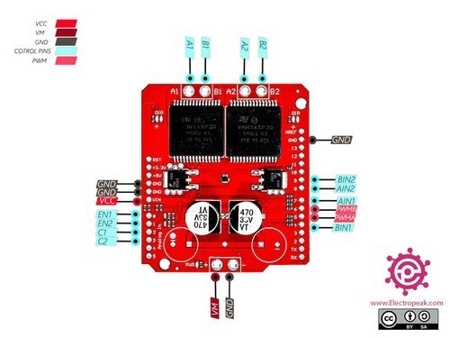 VNH2SP30%2030A%20Monster%20Moto%20Step%20Motor%20Sürücü