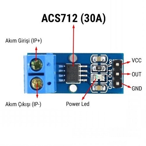 ACS712%2030A%20lik%20Akım%20Sensör%20Modülü