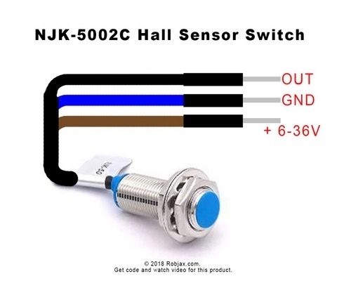 NJK-5002C%20NPN%20Hall%20Effect%20NO%20Yakınlık%20Sensörü