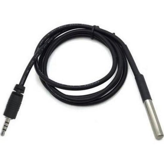 DS18B20 Sıcaklık Sensörü (3.5mm Audio Jacklı)