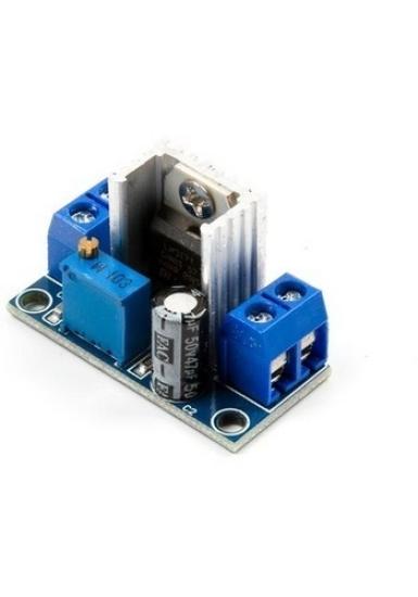 LM317 DC-DC Ayarlanabilir 4.5~40V’dan 1.2~37V’a Gerilim Azaltıcı Modülü