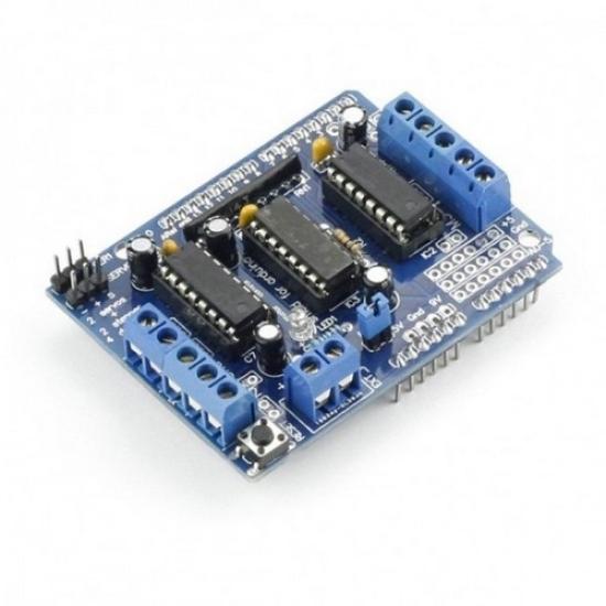 Arduino L293 DC/Step Motor Sürücü Shield’i