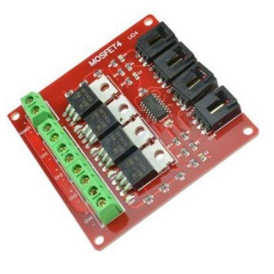 4 Kanal IRF540 Mosfet Modülü