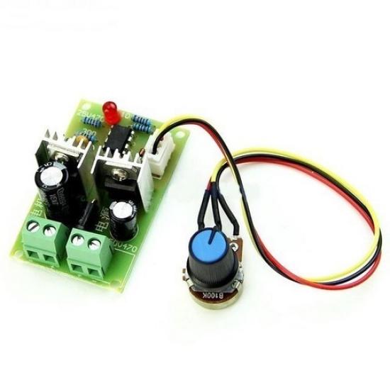 12V 3A PWM DC Motor Hız Kontrolcüsü