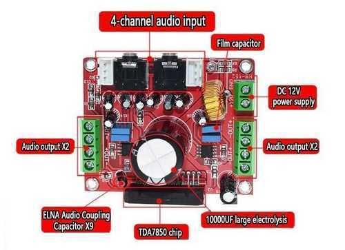 TDA7850%204x50W%20Amplifikatör%20Modülü