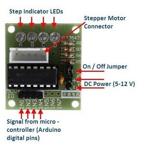 ULN2003%20Yeşil%20Step%20Motor%20Sürücü%20Kartı